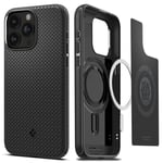 Spigen iPhone 15 Pro Max (6.7) Mag Armor Magfit Case - Black MagSafe Compatible - Certified Military-Grade Protection - Durable Back Panel + TPU Bumper