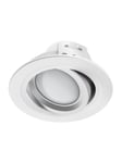 Hama - spot light - LED - 5 W - warm white to daylight - white