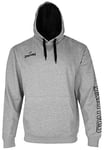 Spalding Team II Hooded Sweatshirt, Man, Grey Melange, M