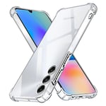Samsung Galaxy A05S 4G - Stilrent Skyddande Silikon Skal Transparent