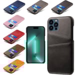 Korthållare Iphone 14 Pro skal mobilskal hål laddare hörlurar - Svart iPhone 14 Pro