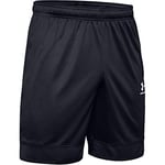 Under Armour Challenger III Knit Short, Gym Shorts for Sport, Running Shorts Men, Black (Black/White (001)), XL