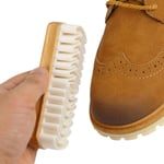 Leather Brush For Suede Boots Bags Scrubber Cleaner Crepe Shoes Khaki