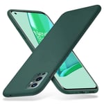 Richgle Compatible with OnePlus 9 Pro 5G Case, Slim Soft TPU Silicone Case Cover Shell Compatible with OnePlus 9 Pro - Midnight Green RG81041