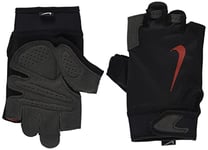 Nike Gants de Fitness Ultimate pour Homme - Noir/Blanc - Taille L