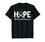 Brain Cancer Awareness Hope Cancer Brain Tumor Survivor T-Shirt