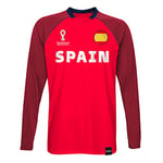 Spain, Official Fifa 2022 Classic Long Sleeve T-Shirt, Boy's 18-20 Years