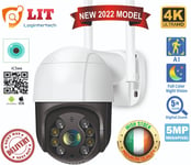 5MP Smart WIFI Camera Outdoor PTZ IP Speed Dome CCTV Security System Surveilance