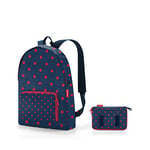 reisenthel Unisex's Mini Maxi Backpack, Mixed Dots Red, 14