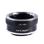 K&F Concept Adapter for Sony E til Leica R Bruk optikk på kamera