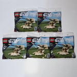 LEGO Star Wars - AAT Polybag - 30680 - New 25 Anniversary Episode 1 ( ×5)