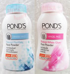 Set Pond s Magic Powder Oil Blemish Control Uv Protection Sweetie PINK Cool BLUE