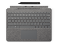 Surface Pro Keyboard med Slim Pen - Platina