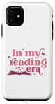 iPhone 11 Retro Groovy In My Reading Era Book Lovers Reader Women Case