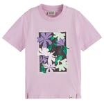 Scotch & Soda T-shirt Med Blomstertryck Orchid | Rosa | 16 years