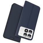Xiaomi 14T Pro Fodral med magnetisk stängning - Blå