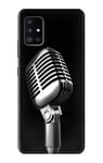 Retro Microphone Jazz Music Case Cover For Samsung Galaxy A41