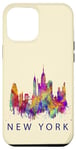 Coque pour iPhone 15 Plus T-shirt graphique New York City Walking In New York City Skyline
