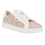 GUESS Women's Renzy Trainers, Dark Natural 124, 8 UK