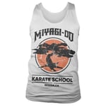Hybris Miyagi-Do Karate School Tank Top (White,XL)