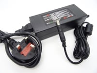 14v Dell LCD 1702FP LCD monitor compatible Power Supply Adapter with Uk Lead