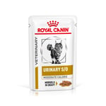 Royal Canin Veterinary Feline Urinary S/O Moderate Calorie i sås - 48 x 85 g (bitar i sås)