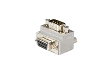 StarTech.com Right Angle DB9 to DB9 Serial Cable Adapter Type 1 - M/F - Serial adapter - DB-9 (M) to DB-9 (F) - GC99MFRA1 - seriell adapter - DB-9 till DB-9