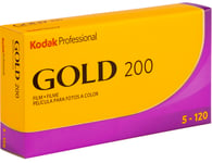 Professional Gold 200 120 Film 5pcs