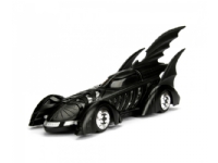 Jada Toys Batman 1995 Batmobile 1:24, Bil, Batman, 8 År, Metall, Plast, Gummi, Svart