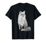 Fox Forest Predator Animal Motif Hunter Wildlife Nature Art T-Shirt
