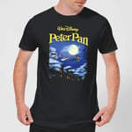 Disney Peter Pan Cover Men's T-Shirt - Black - XXL