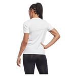 Reebok Workout Ready Speedwick Short Sleeve T-shirt White S Woman
