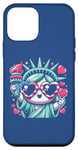Coque pour iPhone 12 mini Statue of Liberty Cute NYC New York City Manhattan 4th July