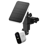 Pack accessoires photo,Support de gouttière extérieure 2 en 1, pour panneau solaire Eufy et Eufycam 2-2C-E-2 - Black[F5246]