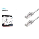 Trade Shop - Extension De Cable Ethernet Pour Internet Rj45 Cat5 50m Maxtech Cat5-lan50m -