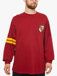 Fabric Flavours Harry Potter Gryffindor Oversized Sweatshirt, Red