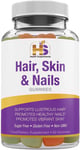Hair, Skin & Nails, 5000Mcg Biotin Gummies. Supports Shiny Hair, Healthy Nails a