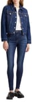 Levi's Women's 720 High Rise Super Skinny Jeans, Love Song Dark, 28W / 28L