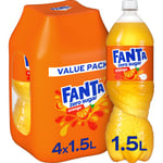 Fanta Orange Zero Läsk PET 4x1,5L