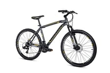 moma bikes Vélo VTT, GTT26 5.0, Aluminium, Shimano 24V, Freins a Disque, Suspension Avant