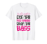 Old Skool Raver, Cut The Mid Rage Drop The Bass Rave T-Shirt