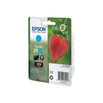 Bläckpatron - EPSON - 29XL Strawberry Cyan - Claria Home Ink - Upp till 450 sidor