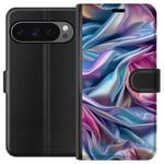 Google Pixel 9 Pro XL Svart Plånboksfodral Cellofan