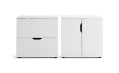 Habitat Kids Pod 2 Piece Door Low Chest of Drawers - White