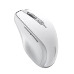 Ugreen ergonomisk trådløs mus Bluetooth, 2,4 GHz - Hvid