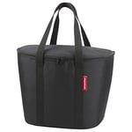 KlickFix Unisex Adult Iso Basket Bag, Thermal Bag, Handlebar Baskets, Black, One Size