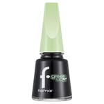 Flormar Naglar Nagellack Green Up Gune 015 Blackest Black 11 ml (4.182,00 kr / 1 l)