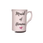 Bone China 'Maid of Honour' Mug - Gift for Your Maid of Honour to be! - Gift Boxed