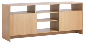 Habitat Turin 2 Door Extra Large TV Unit - Oak Effect