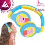 Lexibook 2 in 1 Bluetooth 5.0 & Wired Foldable Headphone│Built-in Mic│Peppa Pig
